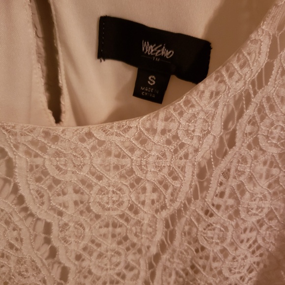 Women’s Mossimo "Fresh White" (Ivory), Lace Romper - Picture 1 of 5